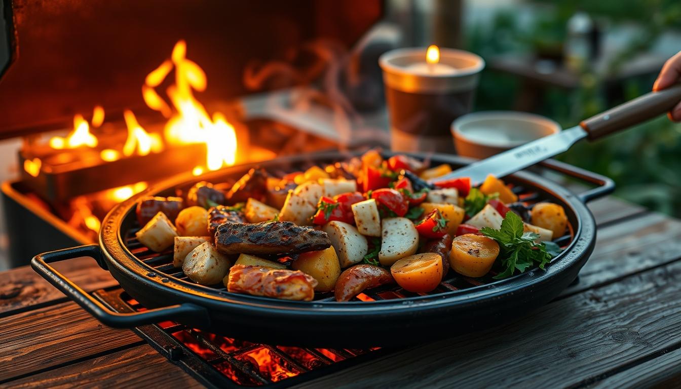Healthy home cooking bowl