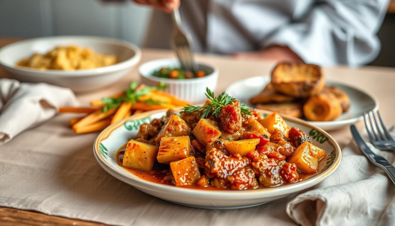 Fresh seasonal ingredients arranged for home cooking